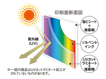 フルカラーで鮮やかな仕上がり